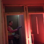 LADIES LOO IS TAKING SHAPE