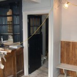 NEW DOORWAY TO THE LOOS LOOKS GREAT